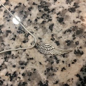 Angel wing necklace